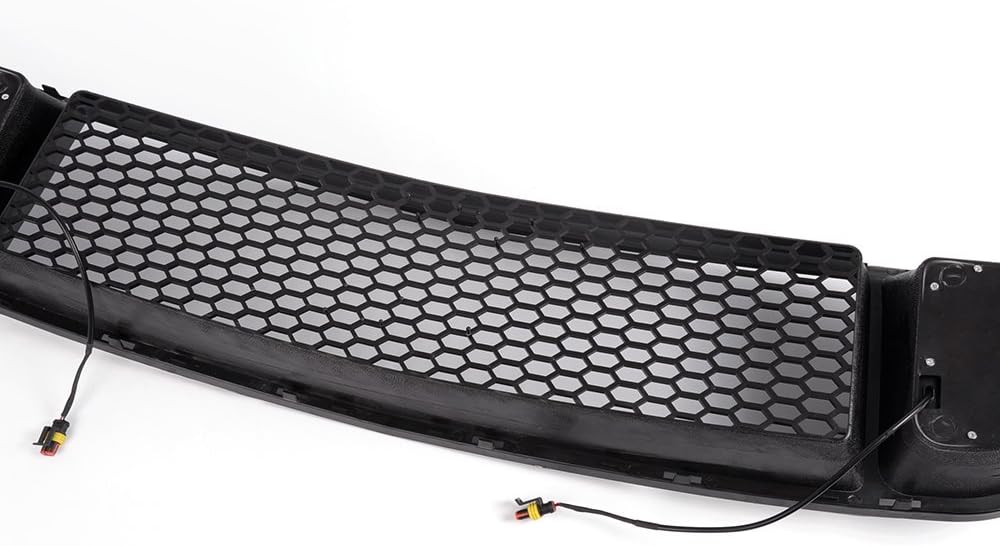 Front Bumper Hood Grill Grille With White DRL LED Light K180545