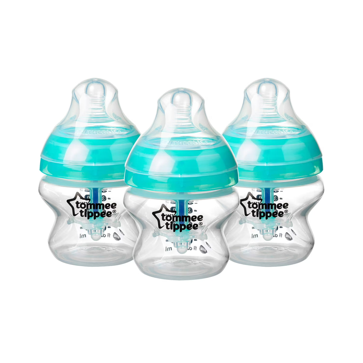 Anti-Colic Baby Bottles with Breast-Like Nipple (5oz, 3 Count) F548