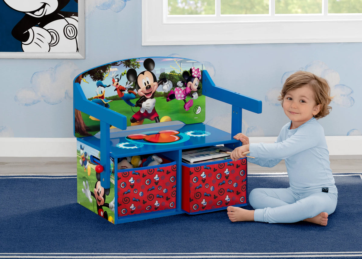 Blue 2-in-1 Activity Bench and Desk B975960