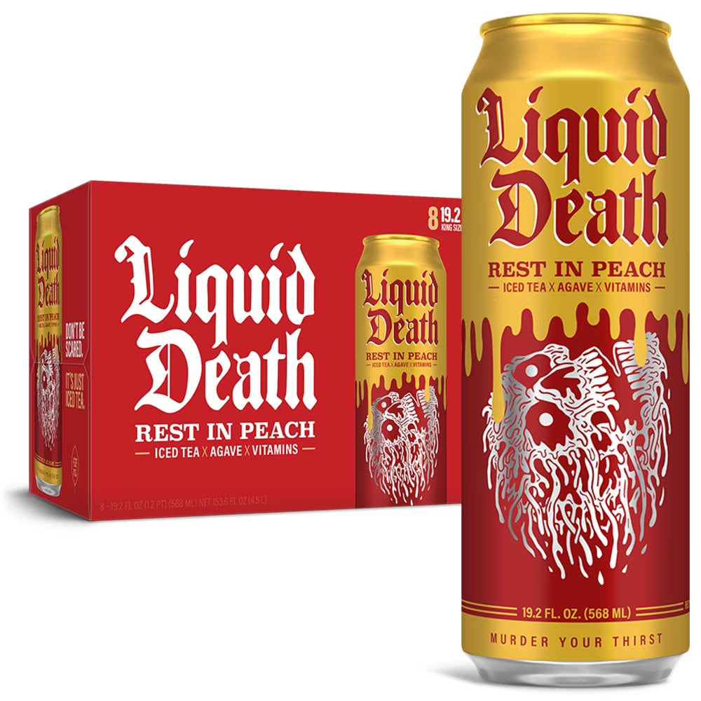 19.2 oz Iced Black Tea Cans (8-Pack) Z6710