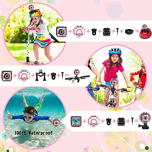 Waterproof 1080P Kids Digital Video Camera U423849