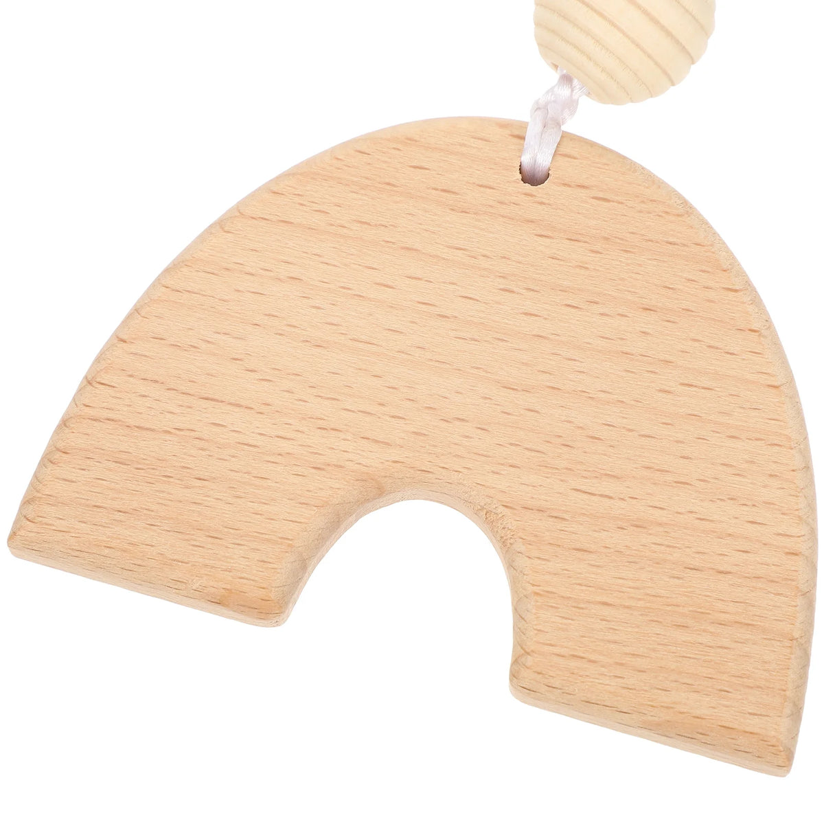 Wood Baby Gym Fitness Rack with Wooden Rattle Spinners D321