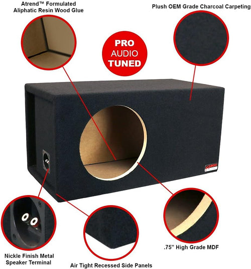 12" Single Vented Subwoofer Enclosure Z835900