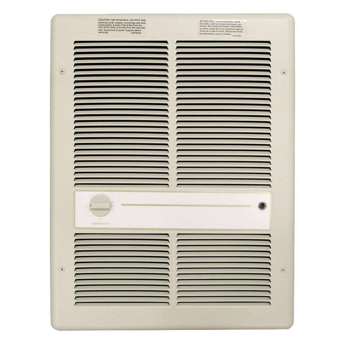 4800W 208V Ivory Fan Forced Wall Heater I83913