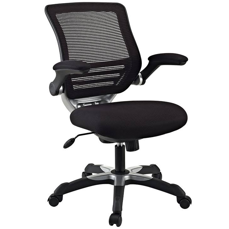 Black Mesh Computer and Desk Chair N889532