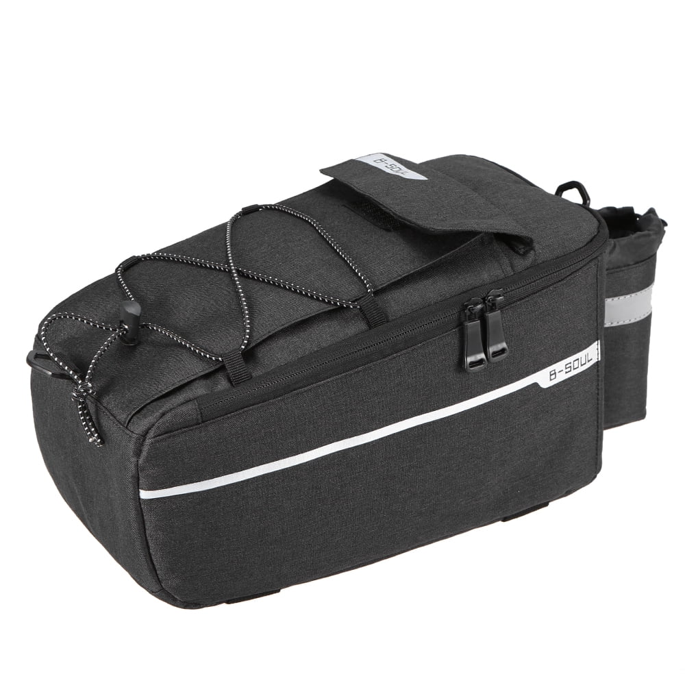 Insulated Trunk Cooler Bag Cycling Bicycle Rear Rack Storage Luggage Bag Reflective MTB Bike Pannier Bag Shoulder Bag E1286