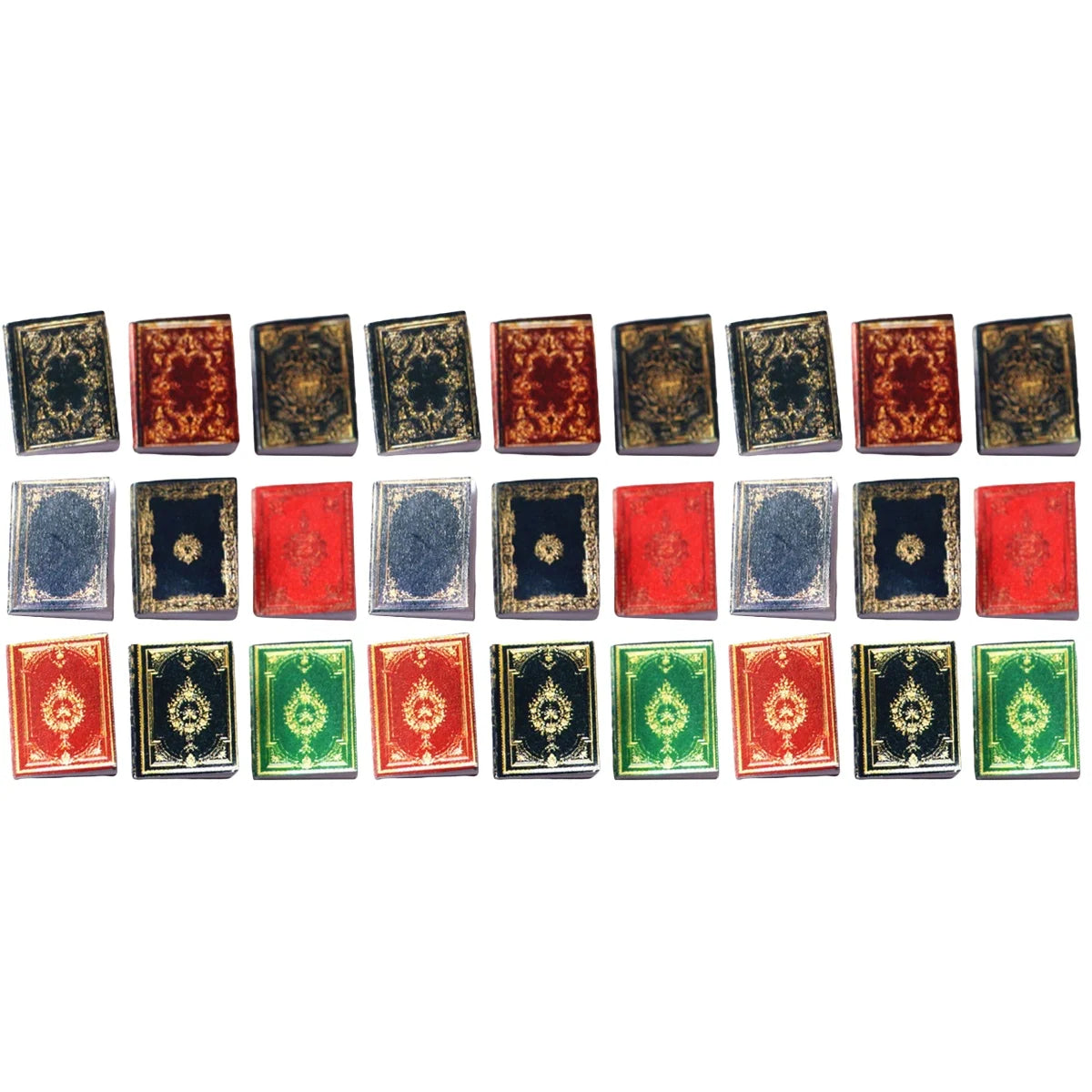 27 pcs Dollhouse Miniature Books Toys J2161