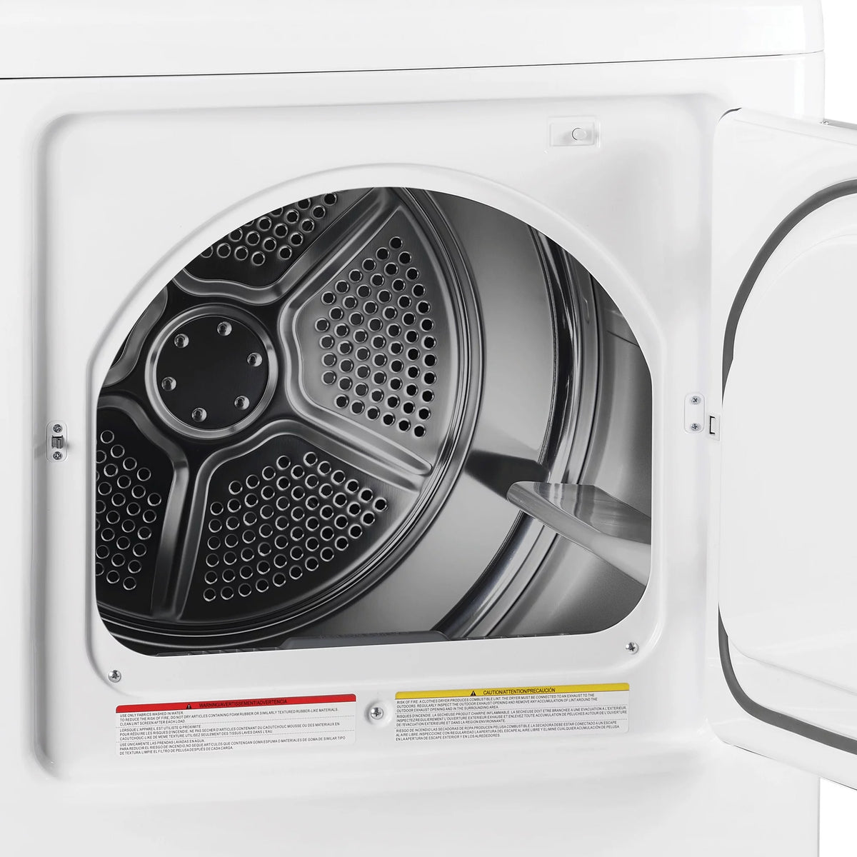 6.7 cu. ft. Front Load Gas Dryer in White Q87276