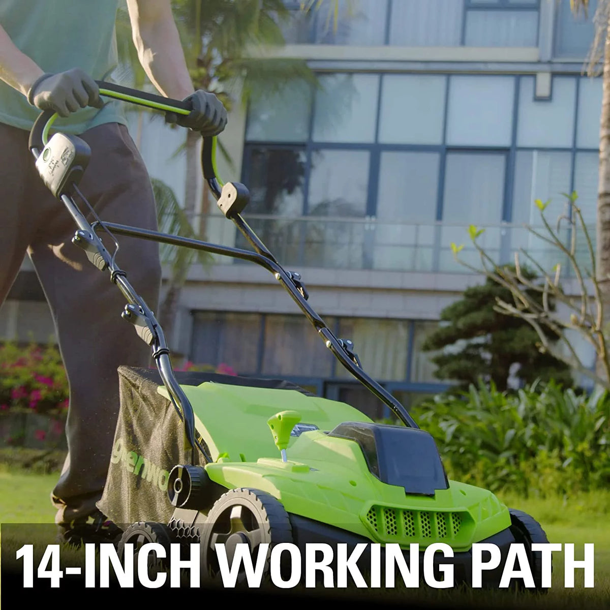 40V 2-In-1 Dethatcher Scarifier with 5Ah Battery and Charger Q25912
