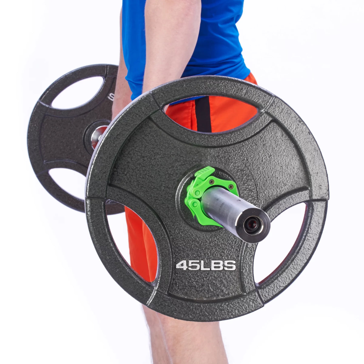 Barbell Clamps with Quick Release for 2 In. Olympic Bars A335