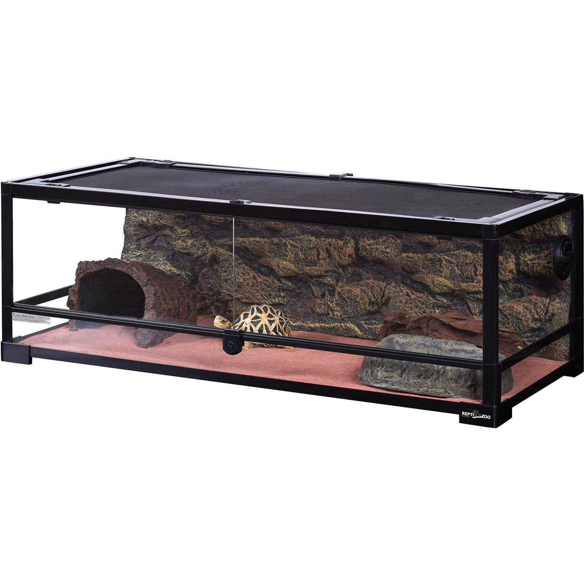 Glass Terrarium with Double Hinge Door 36 inch x 18 inch x 12.6 inch E681115