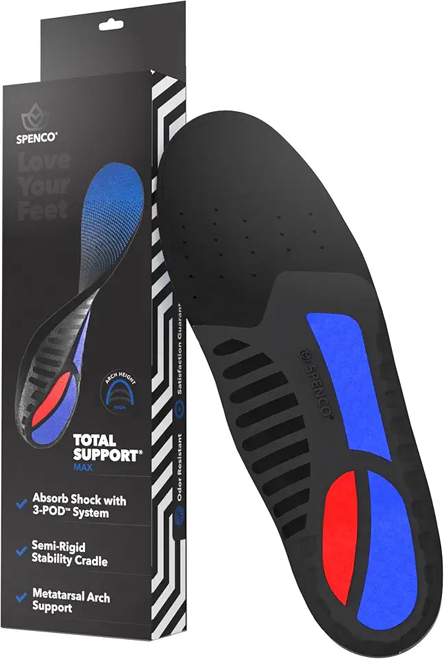 Shoe Insoles Arch Support Inserts Size 3 U79372