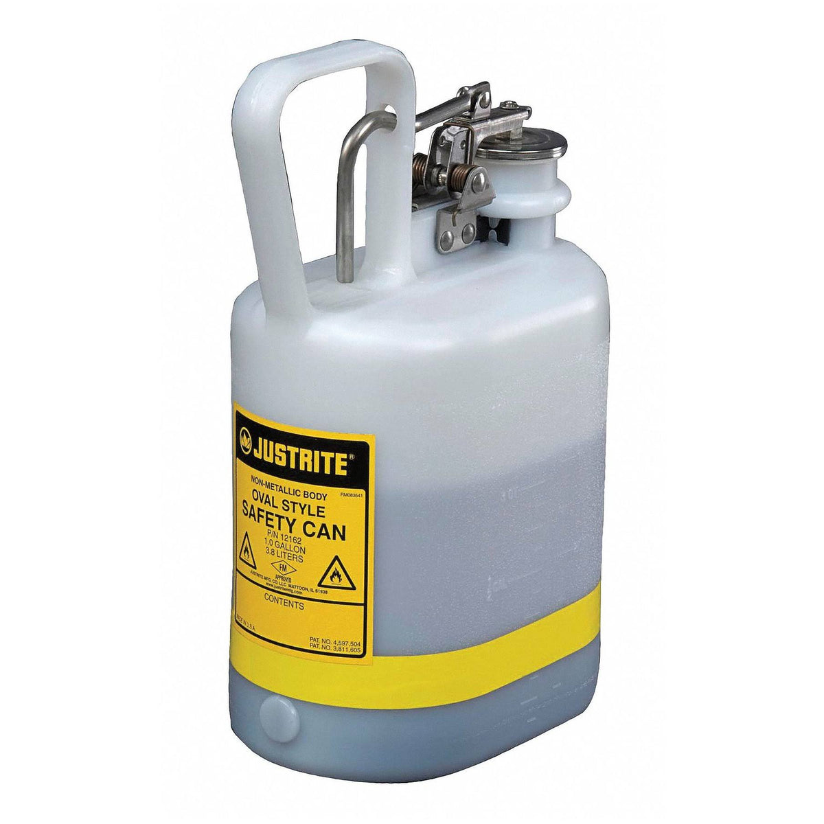 1 gal White Polyethylene Safety Can S656579