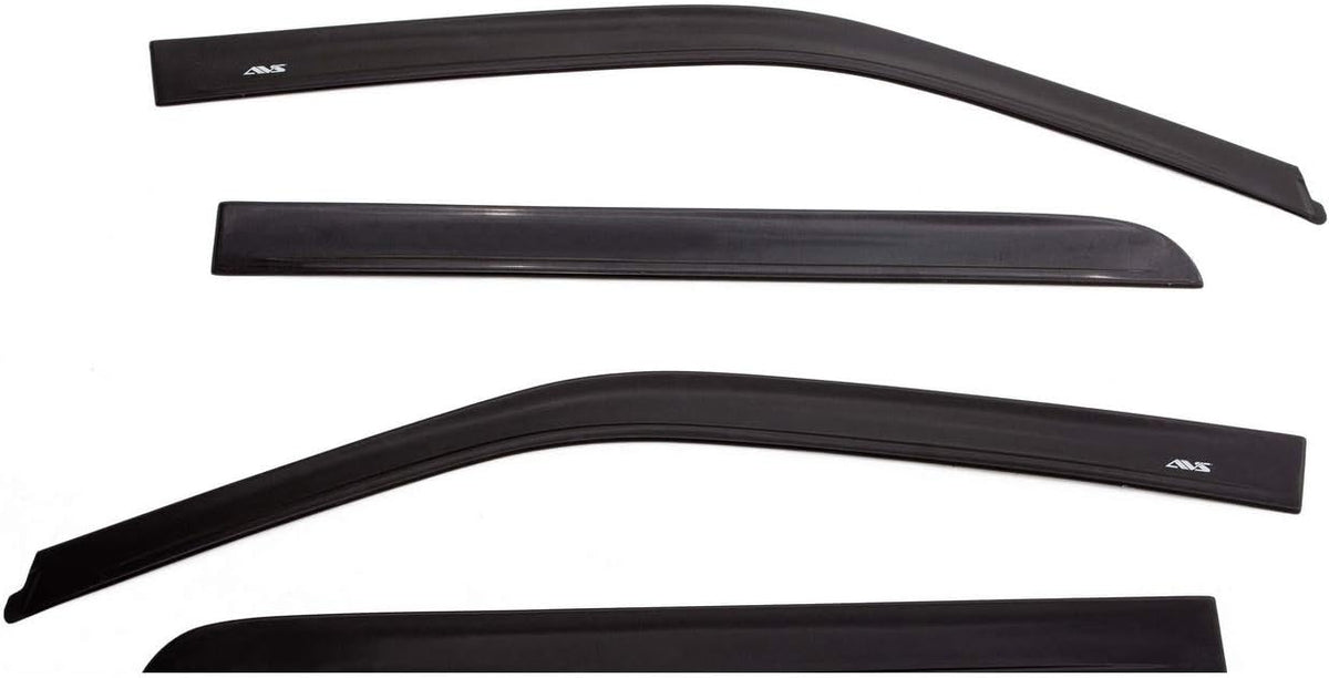 Chrome Side Window Deflector, 4-Piece Set O1560