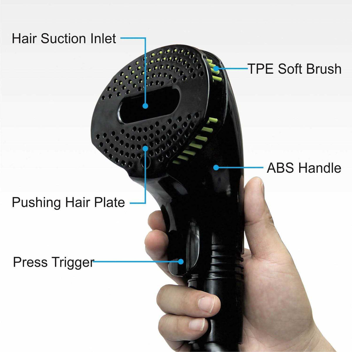 Pet Vacuum Grooming Brush Hair Shedding Deshedding Attachment Tool Kit Y778179