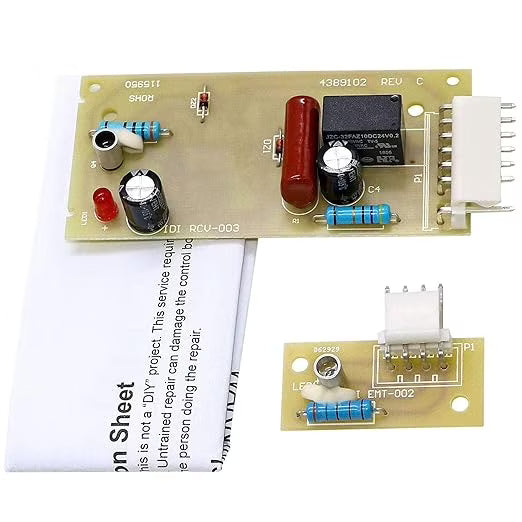 Refrigerator Ice Maker Emitter Sensor Control Board Kit C787