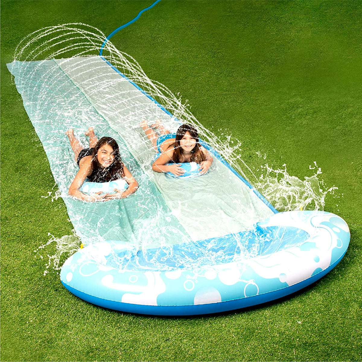 20ft 2 Person Bubble Water Slide with 2 Boogie Boards K603