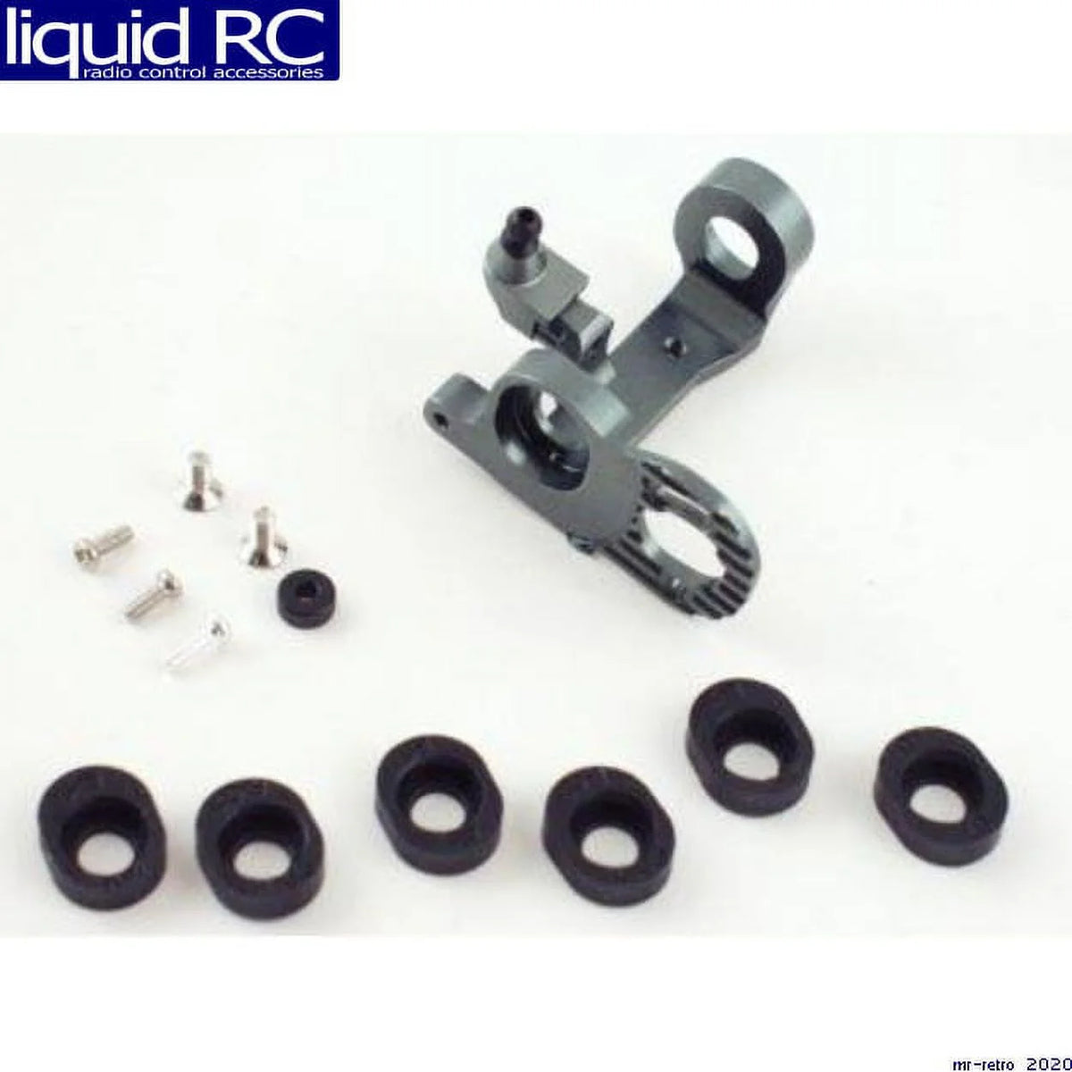Grey Aluminum Adjustable Motor Mount P79326
